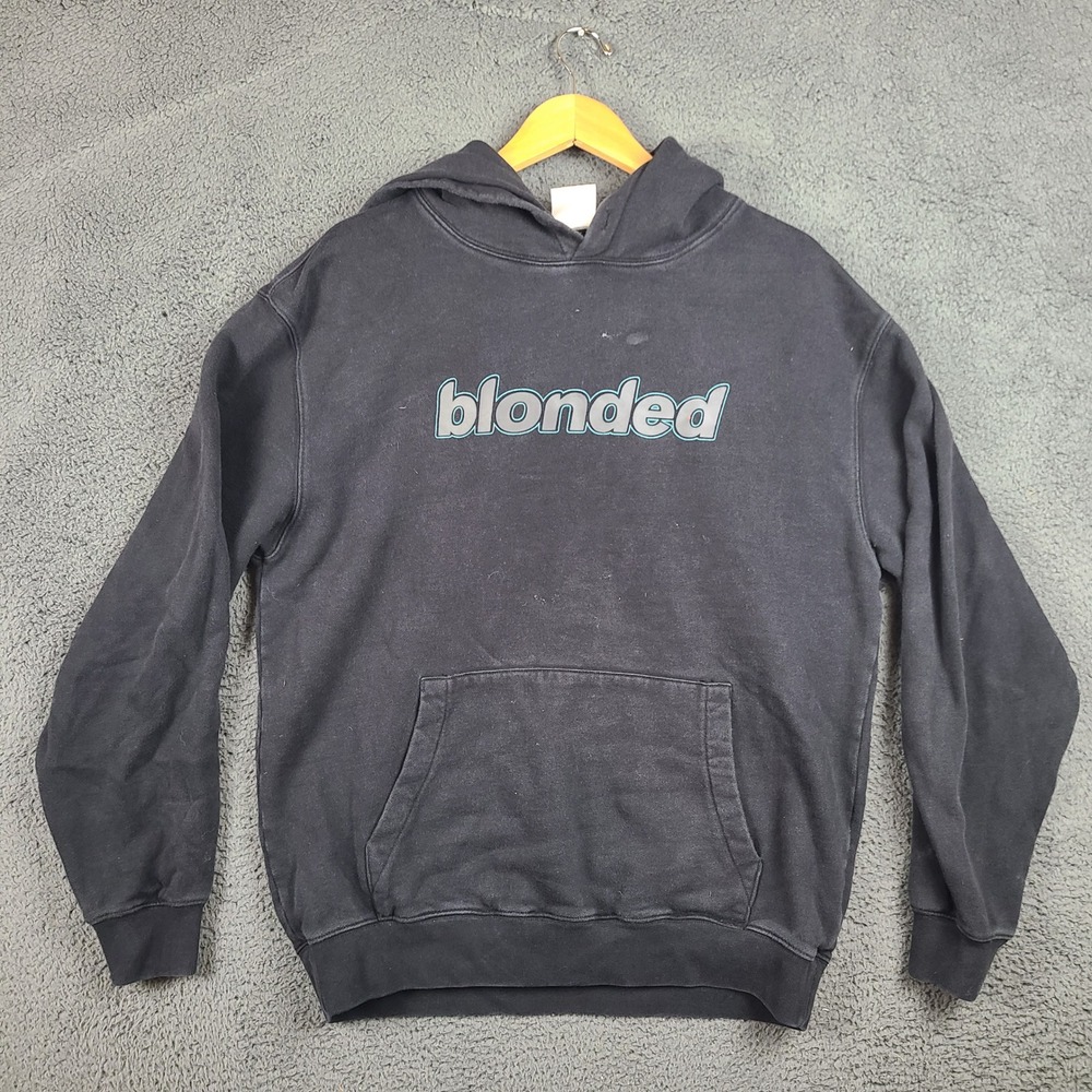 Frank Ocean Blonded 2020 Hoodie Black  Pullover Sweatshirt Mens Medium USA